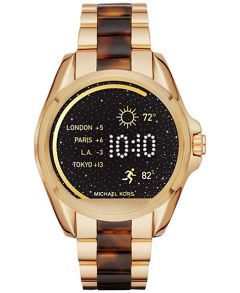 michael kors digital bradshaw watch